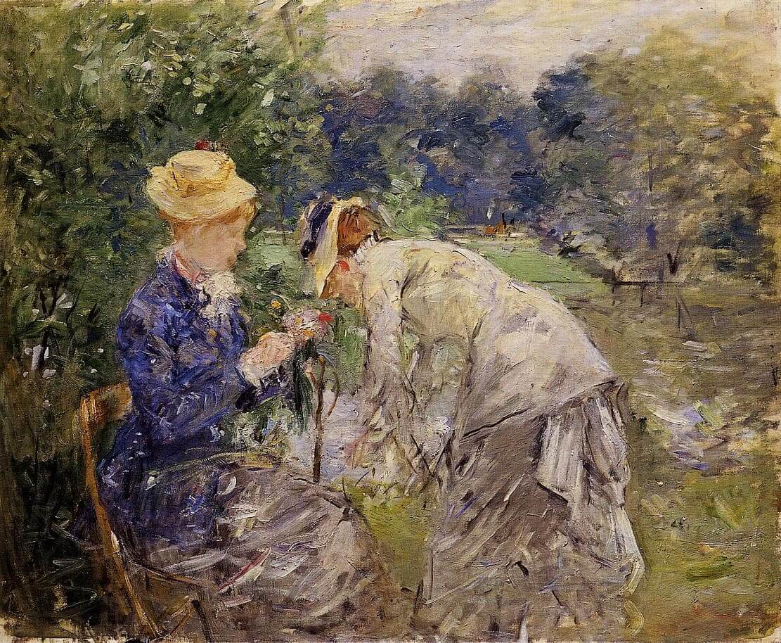 "Im Bois de Boulogne" von Berthe Morisot